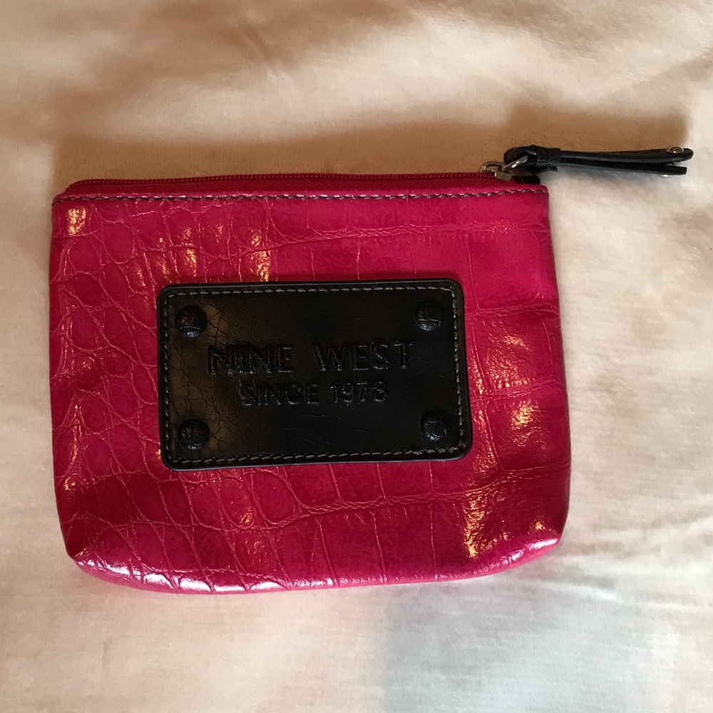 Nine West gray and pink colorblock tote - Picture 6 of 6